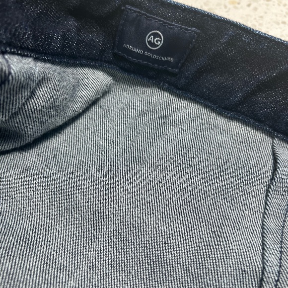 AG Denim Wrap Mini Skirt with Adjustable Tie Belt - Picture 5 of 8